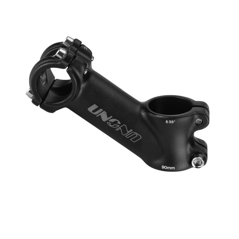 FOMTOR 31.8 Stem 35 Degree 90mm FOMTOR Bicycle Handlebar Stem Riser MTB Stem Suitable for Mountain Bike Road Bike BMX MTB 90mm - Image 1